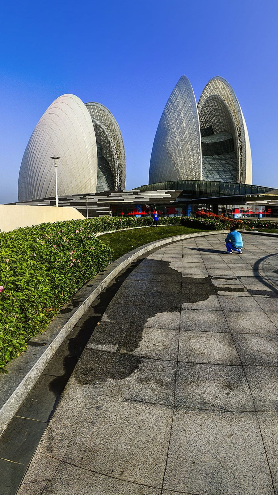 珠海地标珠海大剧院&mdash;&mdash;VR全景观看奇特建筑日月贝