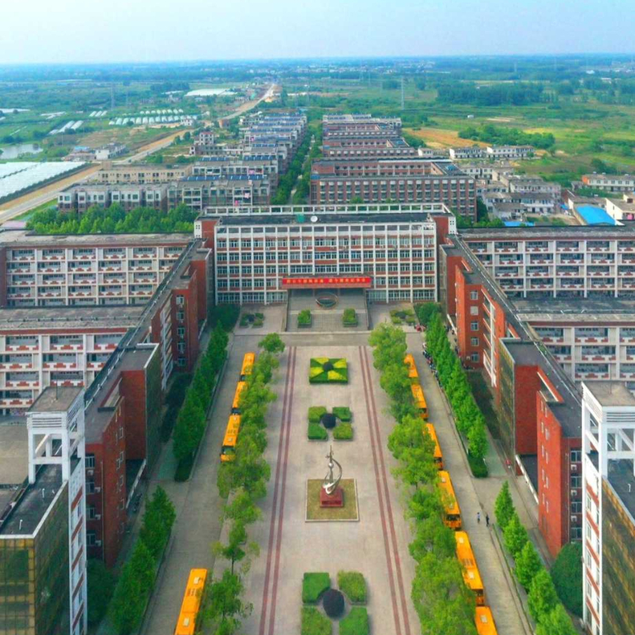 肥东圣泉中学新校区全景