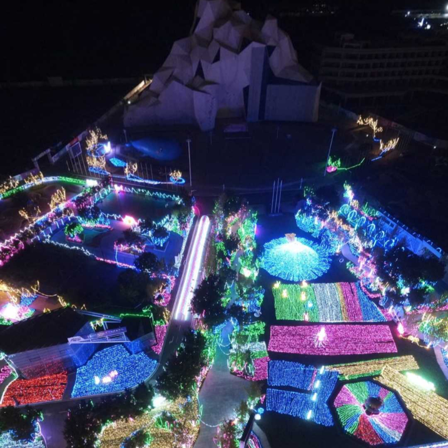 中新悦朗灯光节