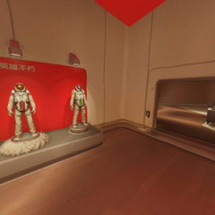 守望先锋漓江塔里面的三位英雄