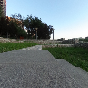 通明湖公园全景