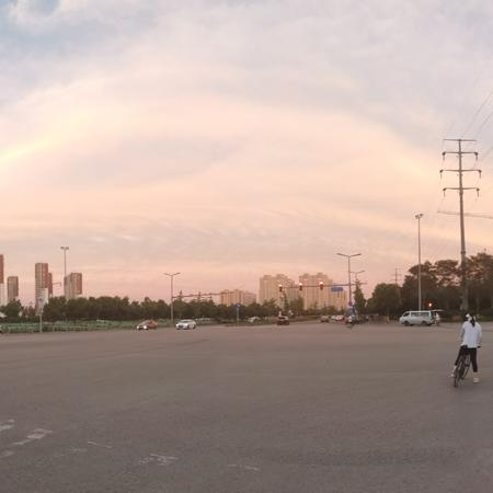 今天的夕阳不错