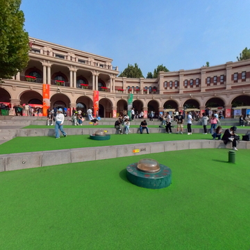 天津市民园广场