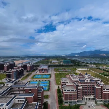 广州华立学院江门校区全景图
