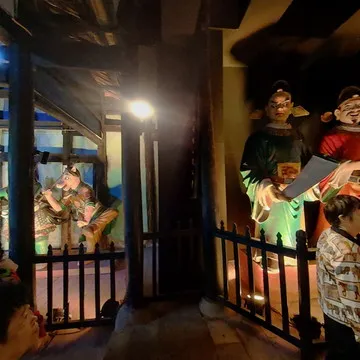 豐都鬼城景區，主殿內景