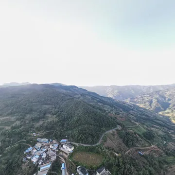 360度看邦丙乡邦丙村全景
