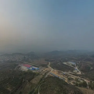 易县狼牙山苹果园