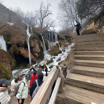 九寨沟树正瀑布