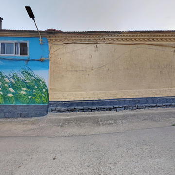 临朐西小章村晚霞