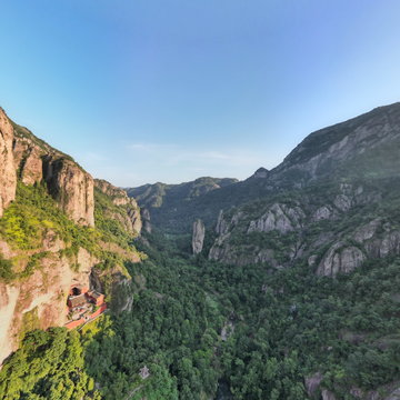 雁荡山灵峰全景