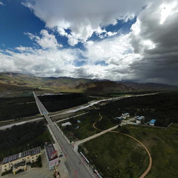 山南市隆子县全景