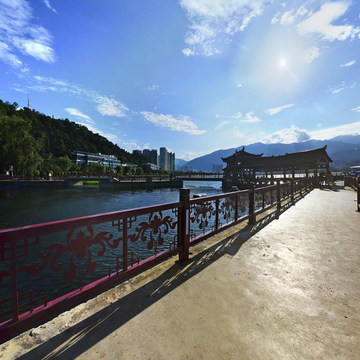 云南大理洱海之滨VR全景观洱海