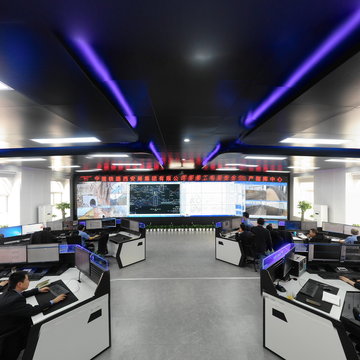 绥德工电段指挥中心