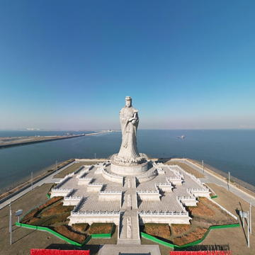 天津滨海-生态城妈祖神像