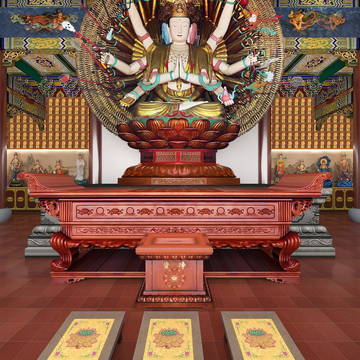 嘉禾普济寺观音殿VR全景