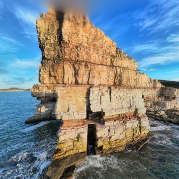 烟台大黑山岛龙爪山