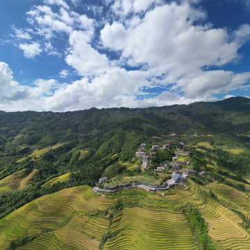 龙脊梯田金坑大寨