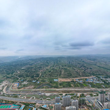 通渭全景图（温泉路学校）