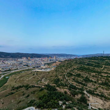 通渭县南山生态公园玻璃栈道观景平台