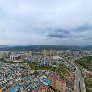通渭全景图（西环路）