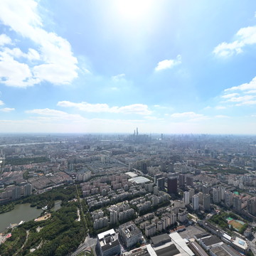 2022.10.19长海路街道-415米上空