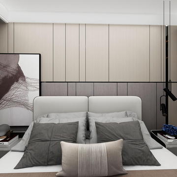 乐港花园147户型精装房效果