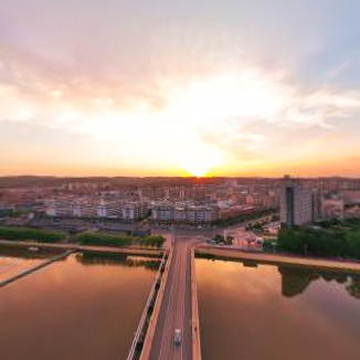 【360全景VR照片】武乡日出