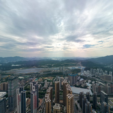 深圳金茂府航拍VR