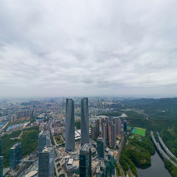 深圳金光华溪山君樾航拍VR