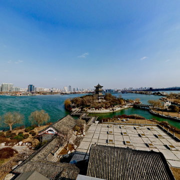 江北水城东昌湖名人岛