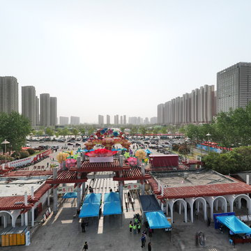 菏泽曹州牡丹园东门口