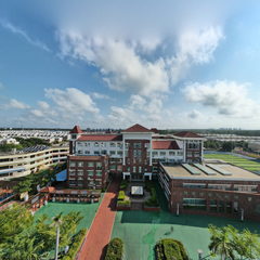 洋浦实验小学全景图