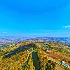 民和县娘娘天池全景