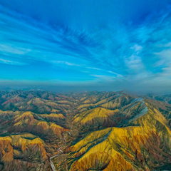 兰州市红古区平安镇麦洞台丹霞