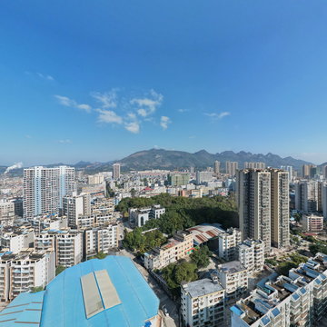 广西柳城县全景