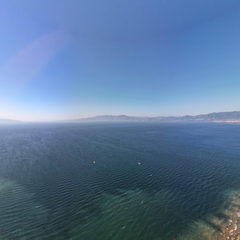 抚仙湖月亮湾全景