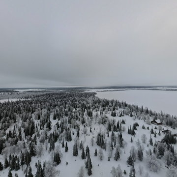 冬天的北极圈（洛沃泽罗）