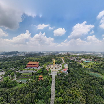 番禺莲花山-观音望海