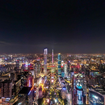 珠江新城CBD中央全景