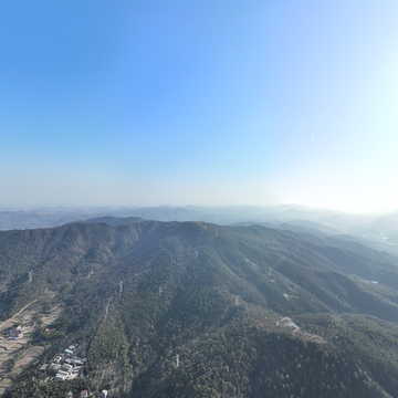 万载云峰寺全景图