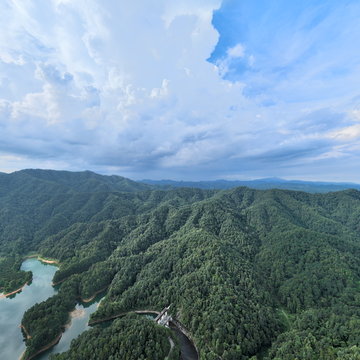 万载罗城三十把水库