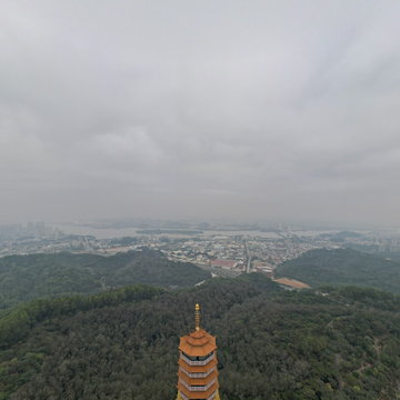 江门白水带龙光塔