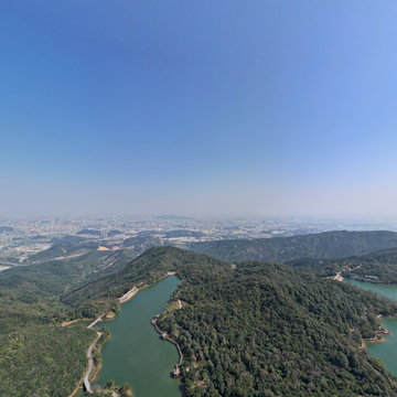 江门圭峰山全景