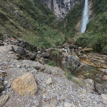 大邑小飞水瀑布