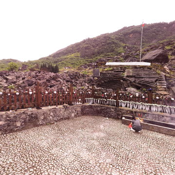 老北川中学震后遗址