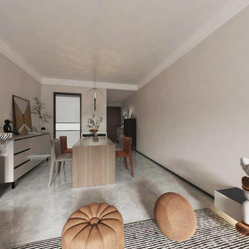 碾子营家园效果图～玖道筑装饰制作