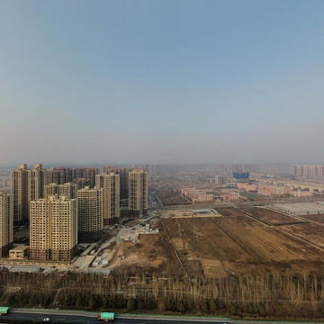 虢镇烟花秀准备现场