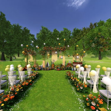 户外婚礼实景策划