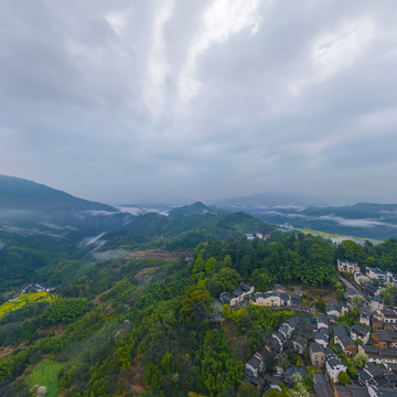 婺源篁岭全景