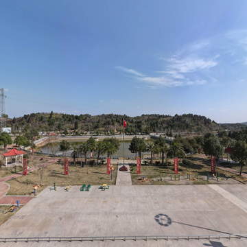 云溪欧家村蓝球场